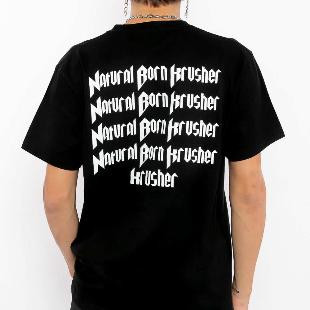 Load image into Gallery viewer, "Krusher Tee Men" Natural Cut 100% Cotton Tee-Le Fruit Défendu NYC-mens streetwear