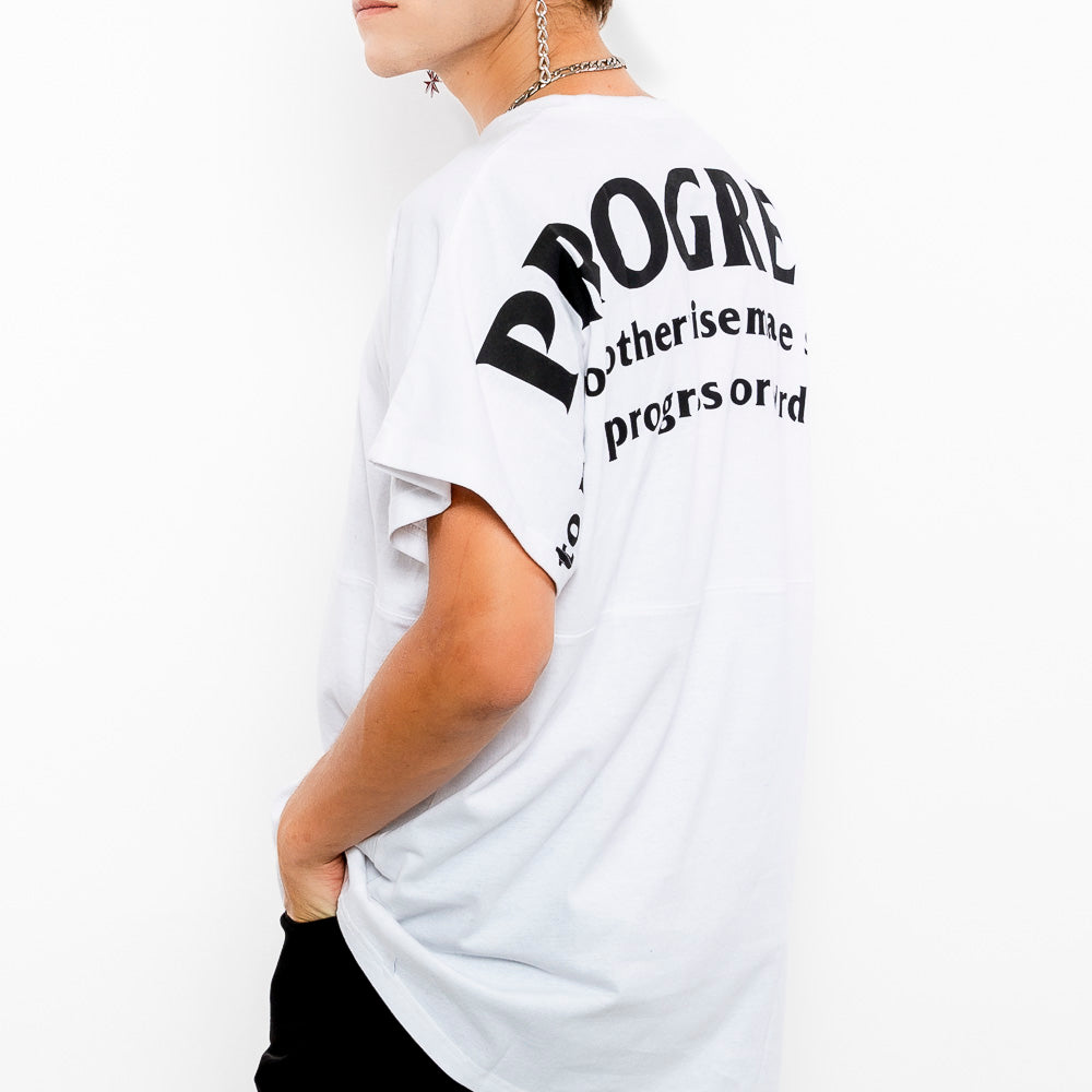 Load image into Gallery viewer, "Ever Forward Tee-Men" Relaxed Fit Cotton Tee-Le Fruit Défendu NYC-Urban Streetwear
