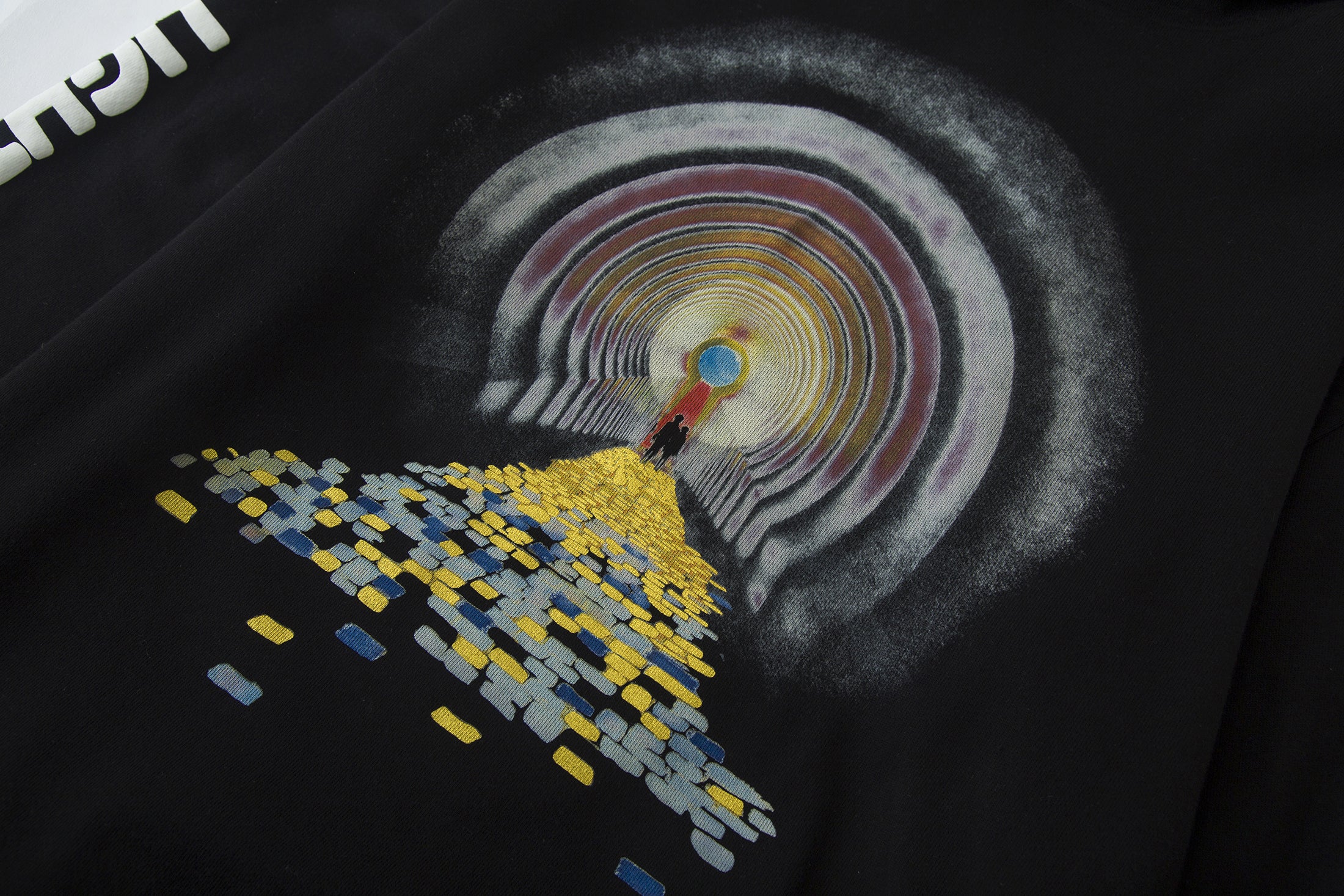 Load image into Gallery viewer, Le Fruit Defendu Brick Road Hoodie - Black