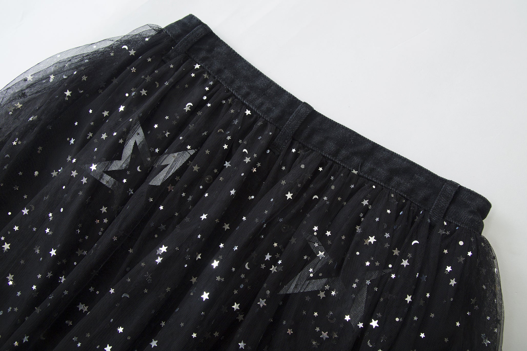 Load image into Gallery viewer, Starlight Denim Shorts/Mini Dress