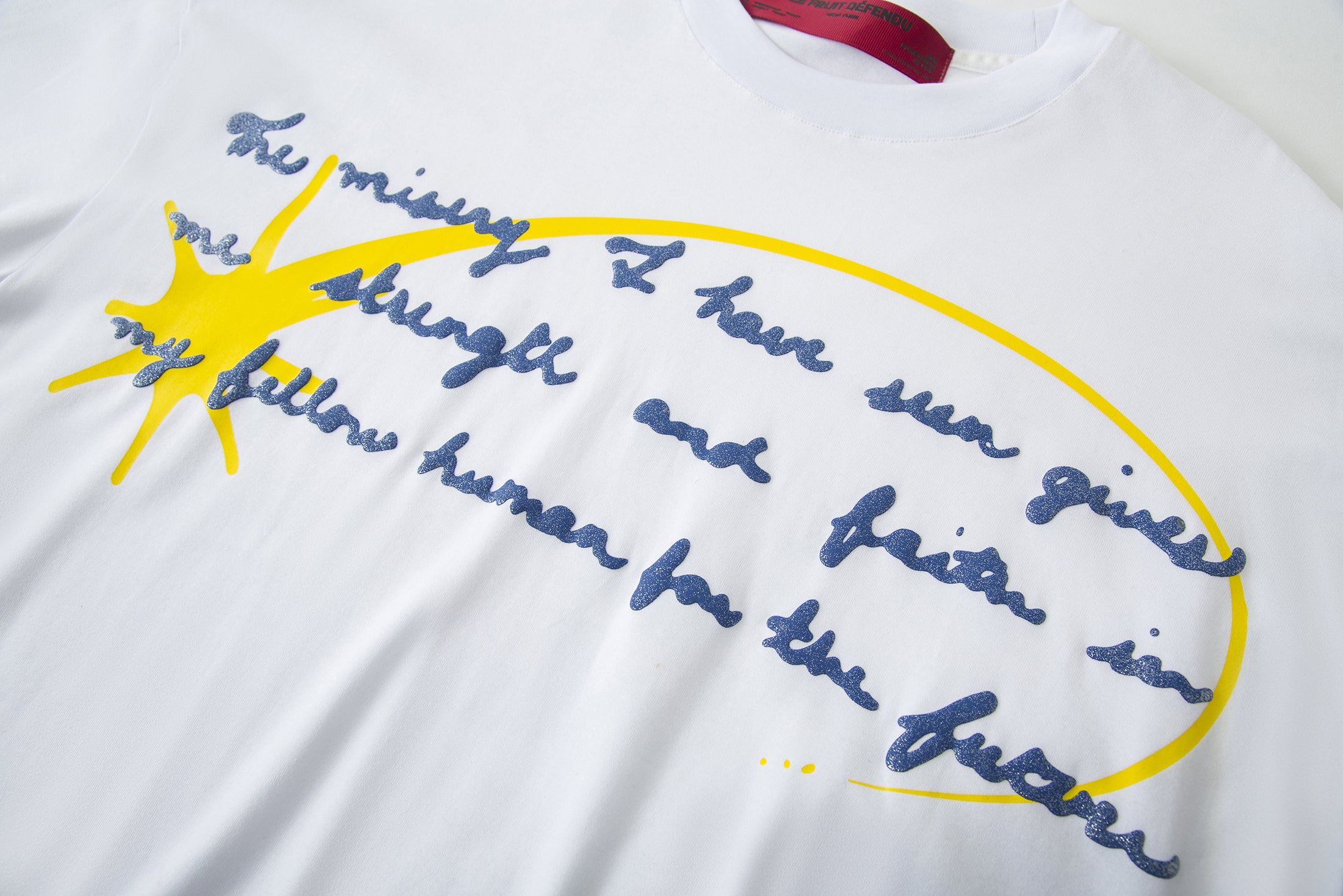 Load image into Gallery viewer, Le Fruit Defendu Ring Dance T-Shirt - White
