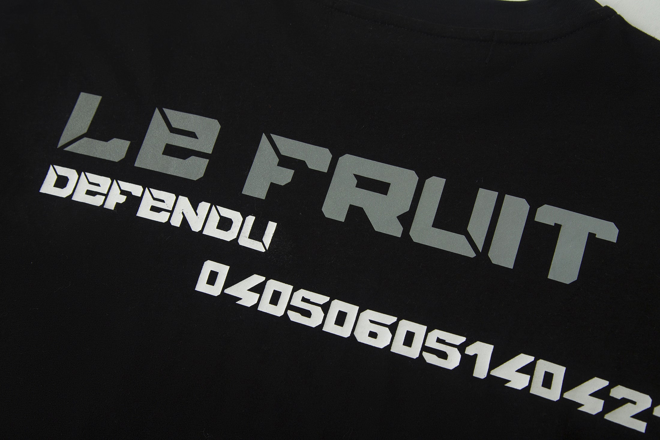 Load image into Gallery viewer, Betrayal – Le Fruit Black Number T-Shirt