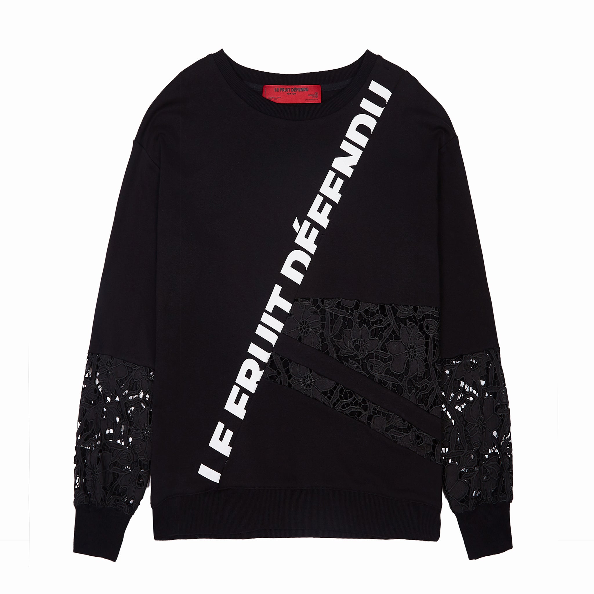 Load image into Gallery viewer, LFD Lace Sweater - Black