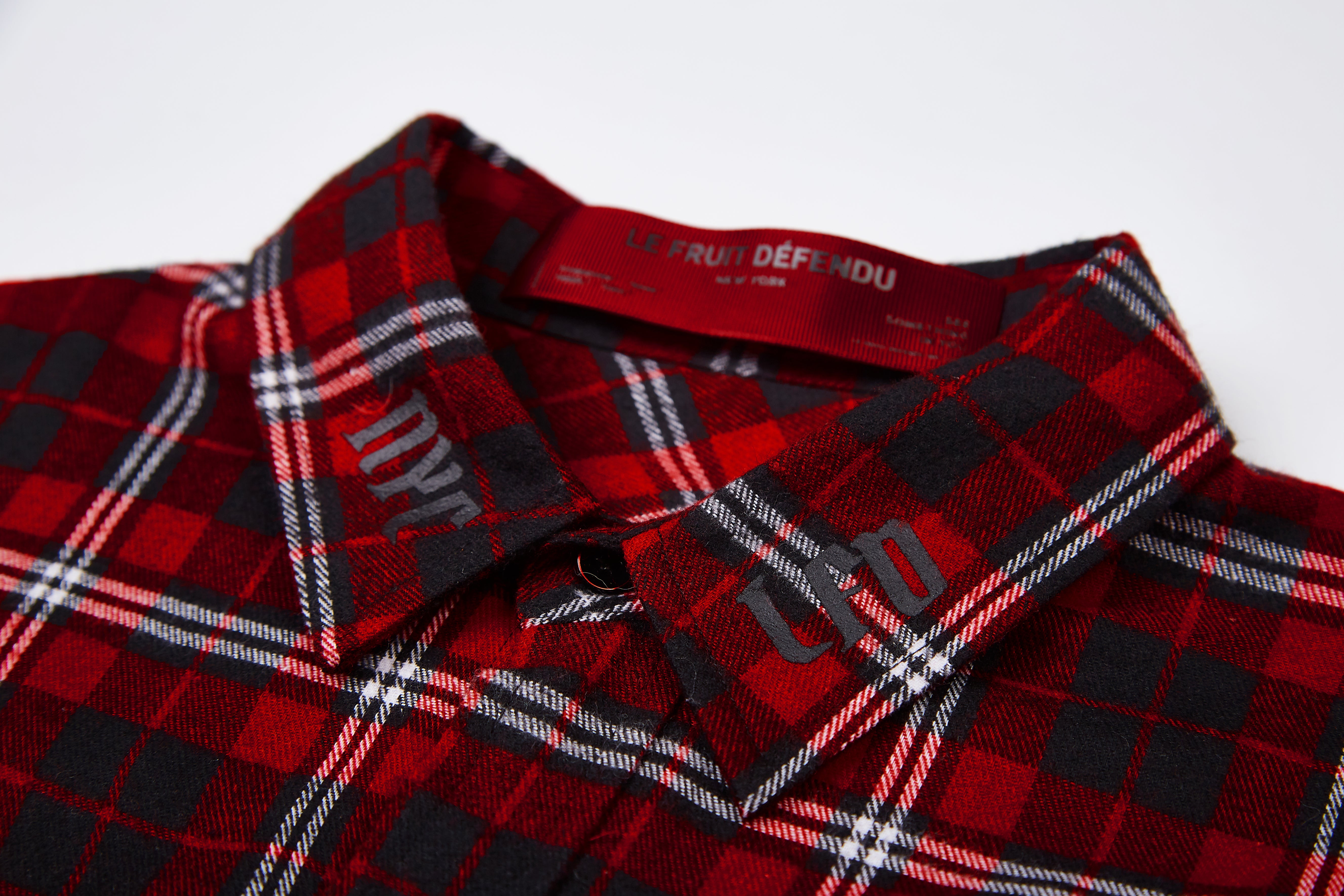 Load image into Gallery viewer, La Vie en Rose Check Shirt - Red