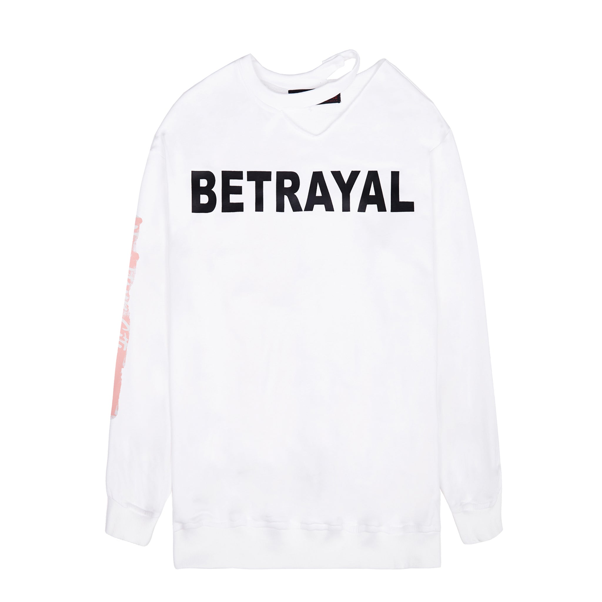 Le Fruit Defendu Betrayal Sweatshirt White