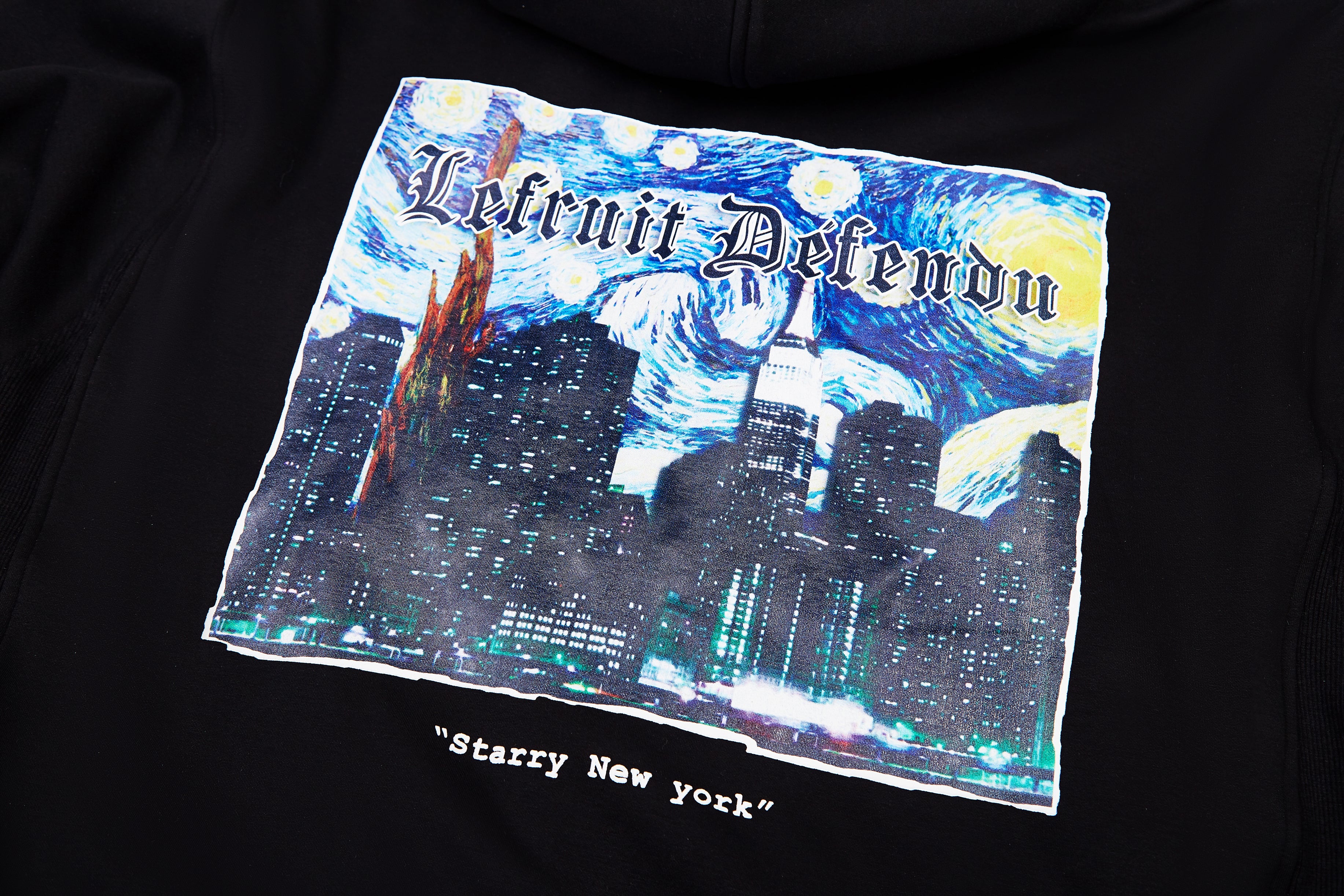 Load image into Gallery viewer, LFD Van Gogh Hoodie - Black
