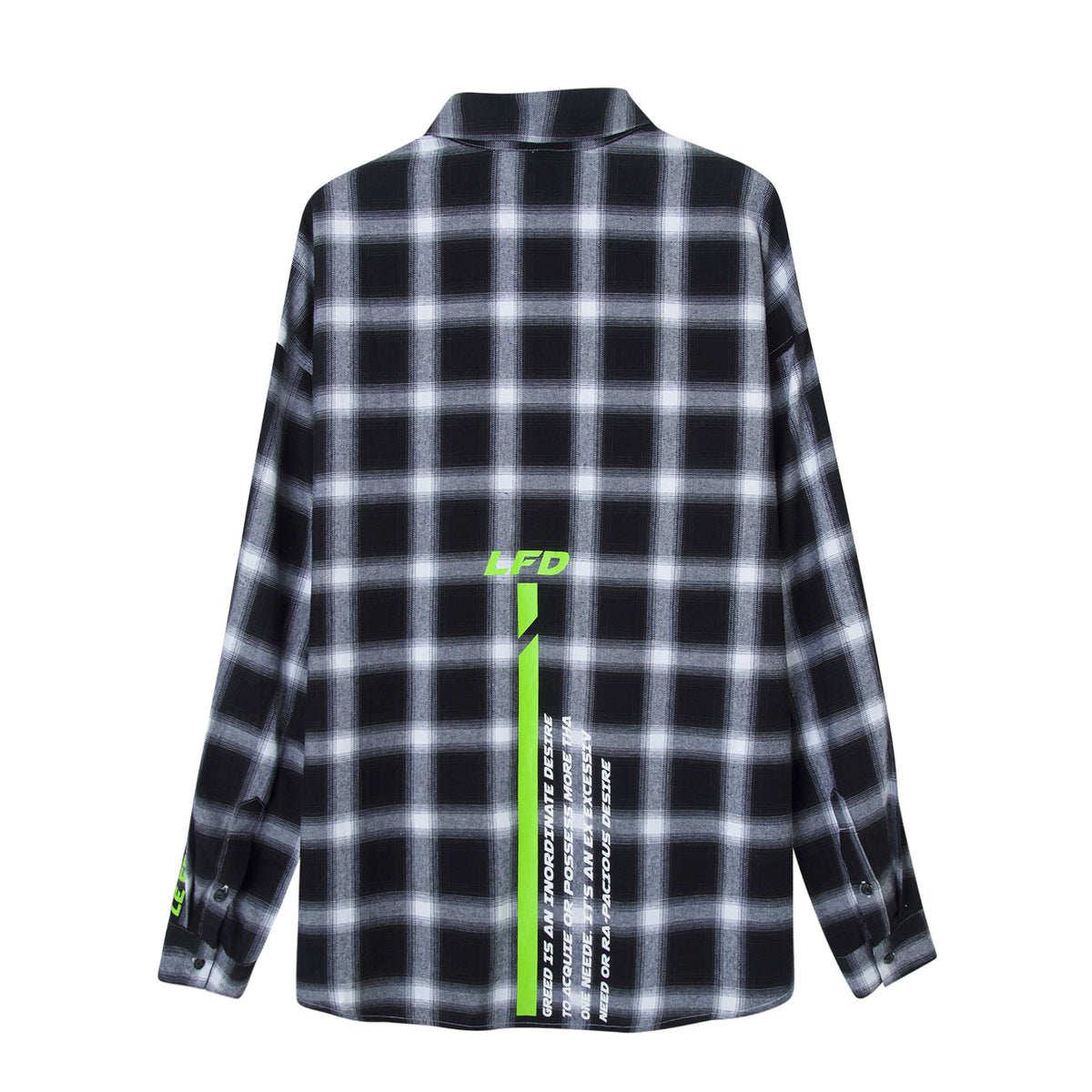 LFD Faze Check Shirt | Le Fruit Defendu – Le Fruit Défendu NYC