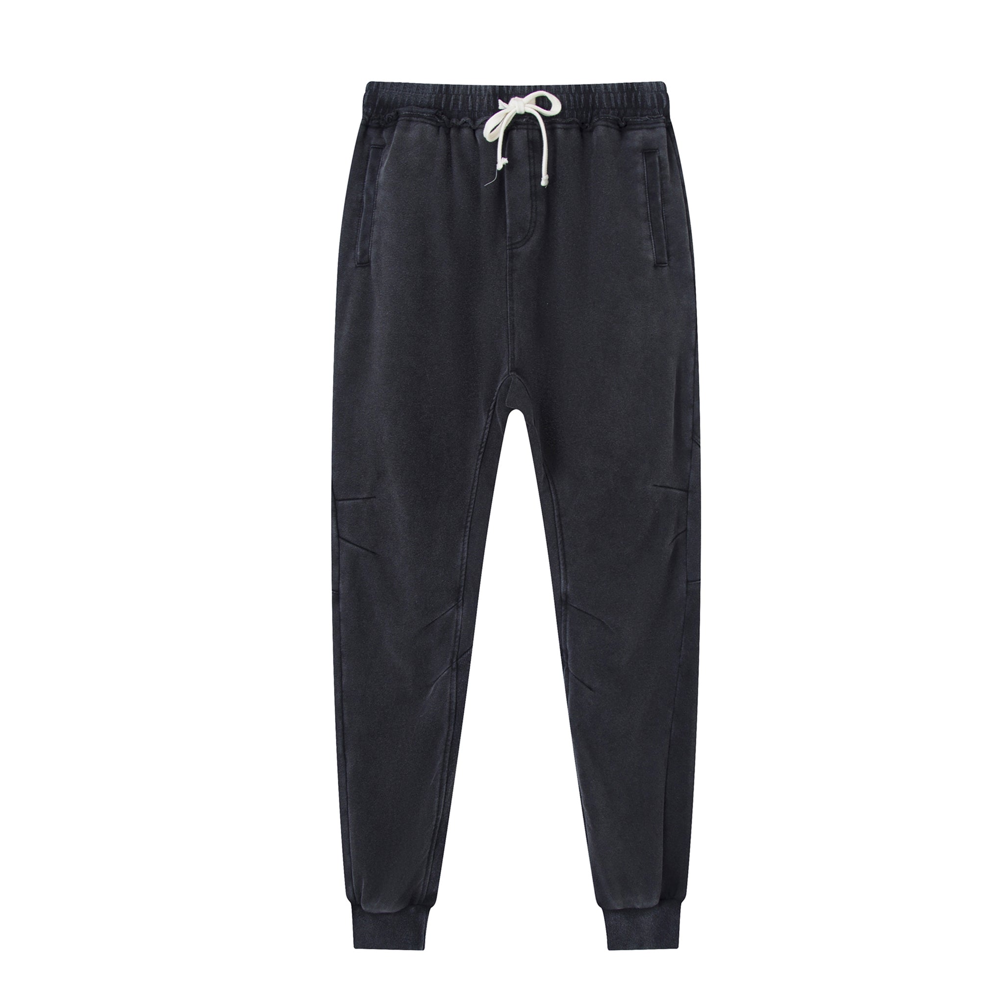 Load image into Gallery viewer, Stone Black Joggers