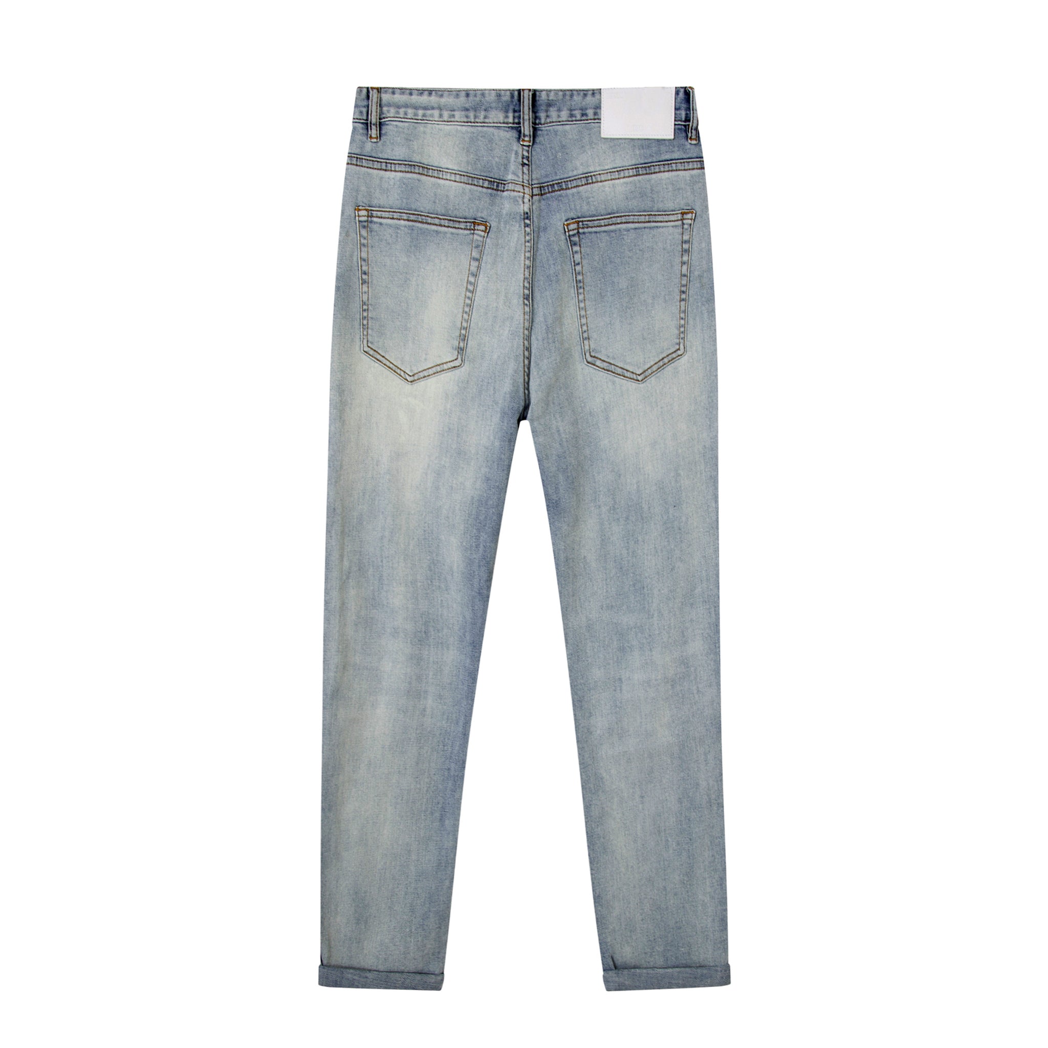 Load image into Gallery viewer, Classic Stone Wash Jeans- Faded