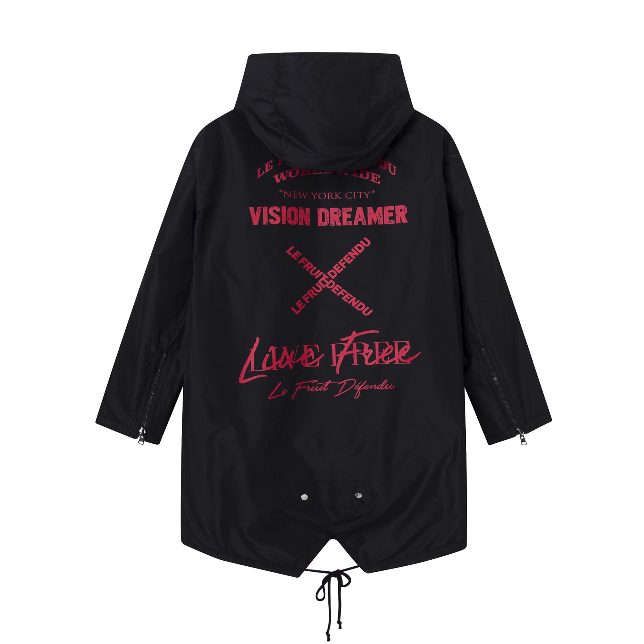 Load image into Gallery viewer, Vision Dreamer Reversible Rain Coat