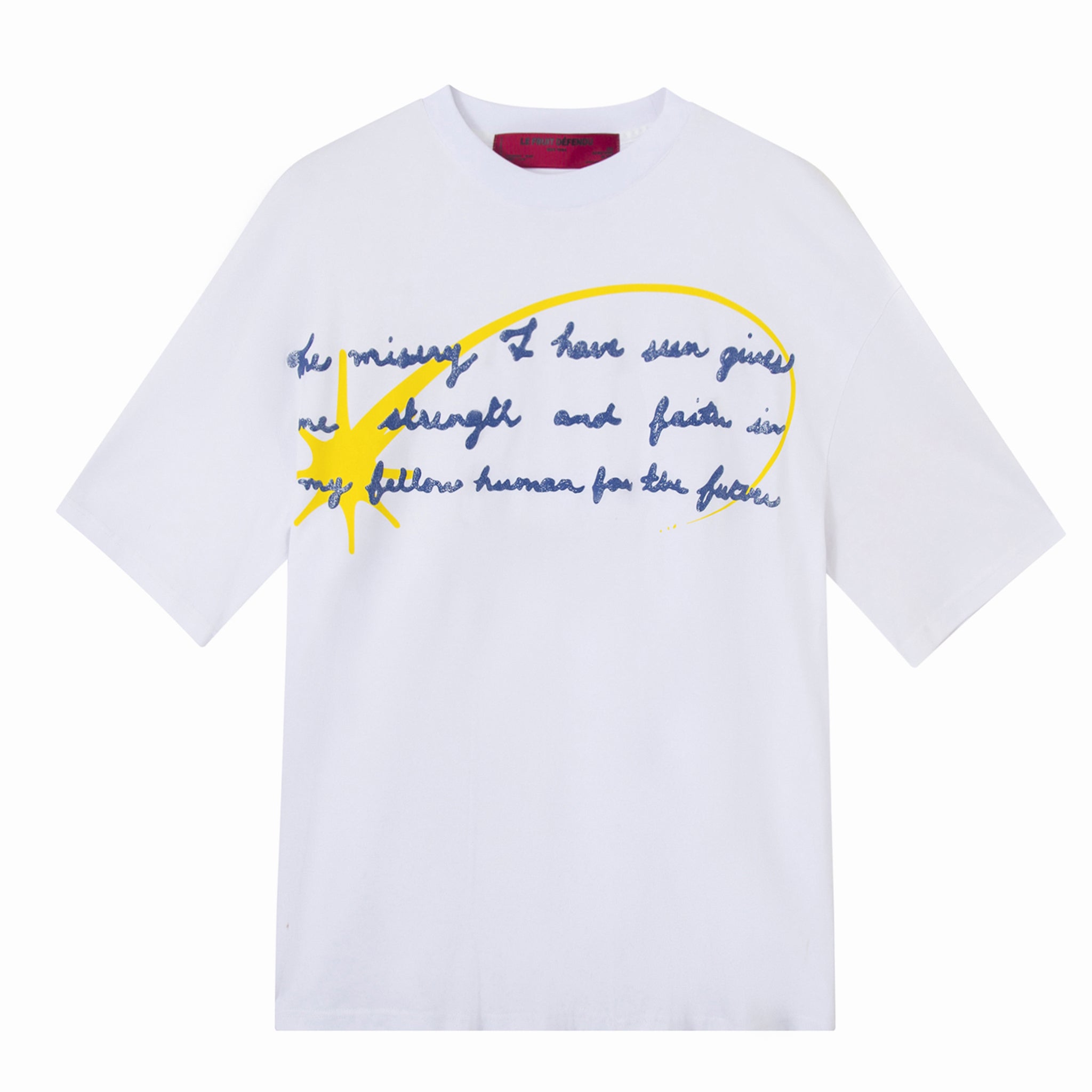 Load image into Gallery viewer, Le Fruit Defendu Ring Dance T-Shirt - White