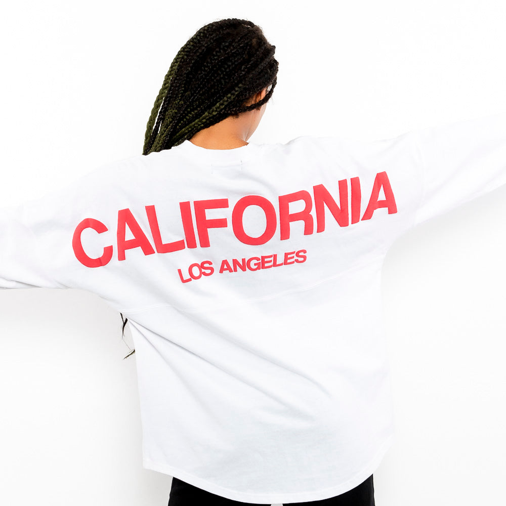 "California Pullover Sweater-Women" Comfort Fit Sweater-Le Fruit Défendu NYC-streetwear sweatshirts