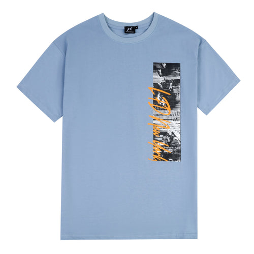 Vertical City T-shirt - Blue