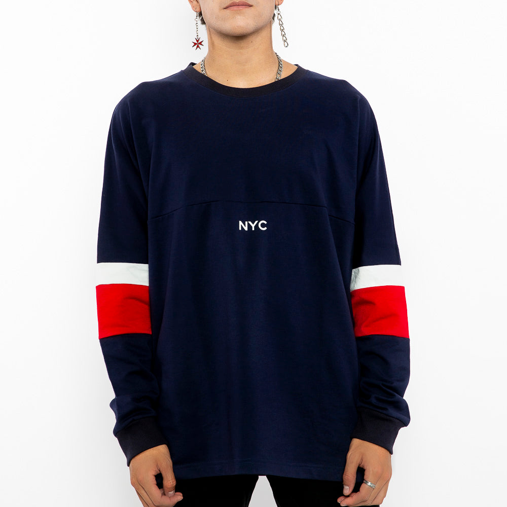 Load image into Gallery viewer, &quot;Stimulate NYC Pullover Sweater-Men&quot; Comfort Fit Cotton Sweater-Le Fruit Défendu NYC-Urban Streetwear