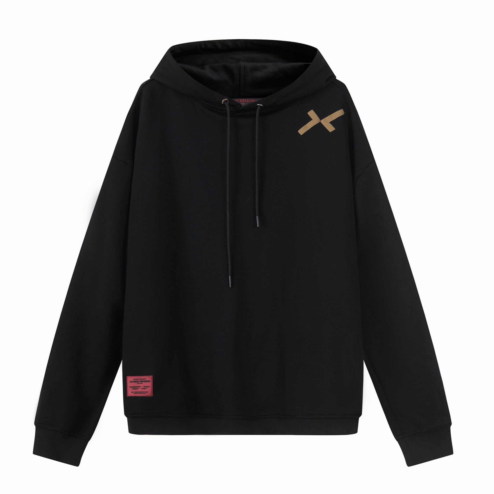 LFD X Cross Hoodie Black