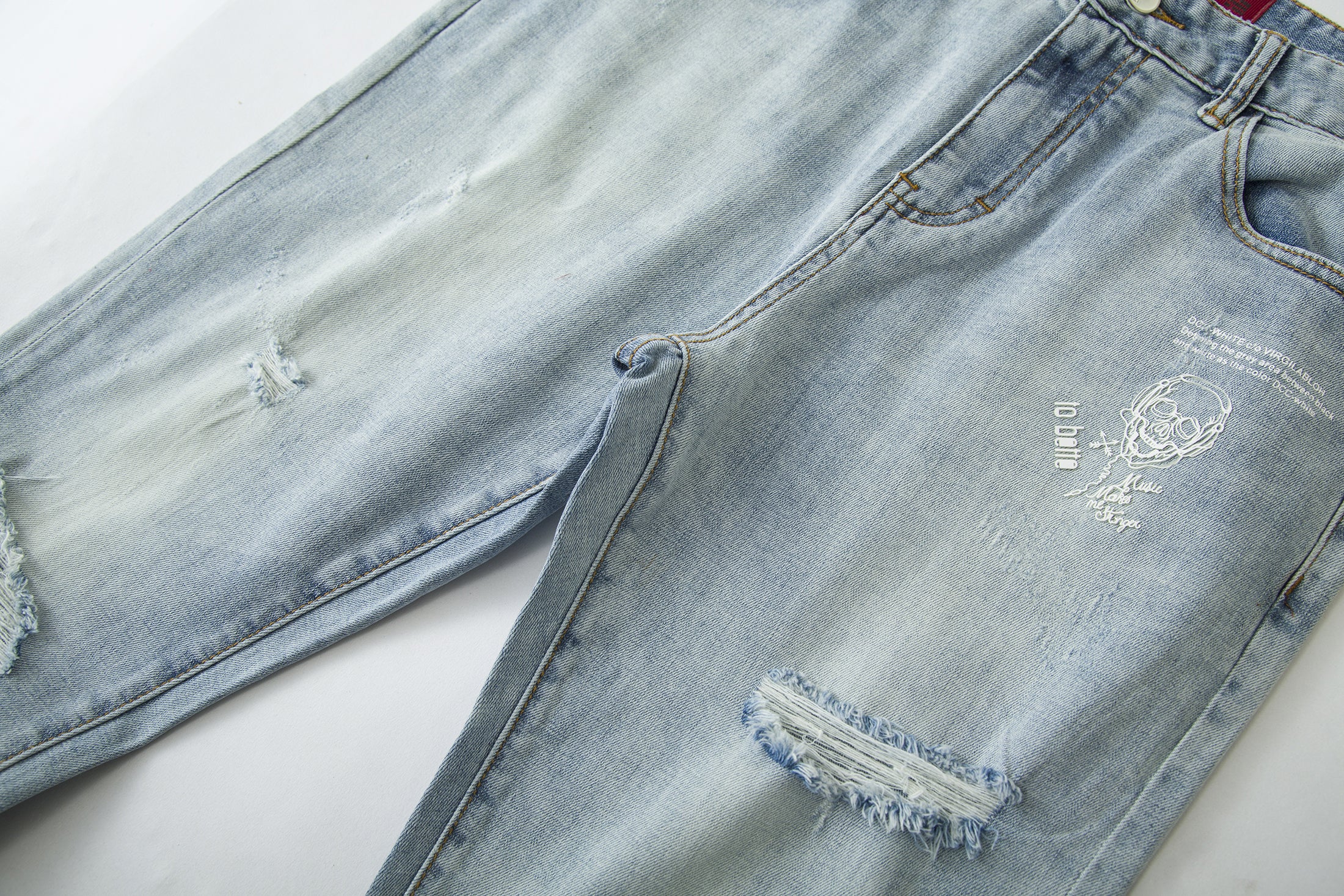 The Blue Stone Wash Jeans : Made To Measure Custom Jeans For Men & Women,  MakeYourOwnJeans®