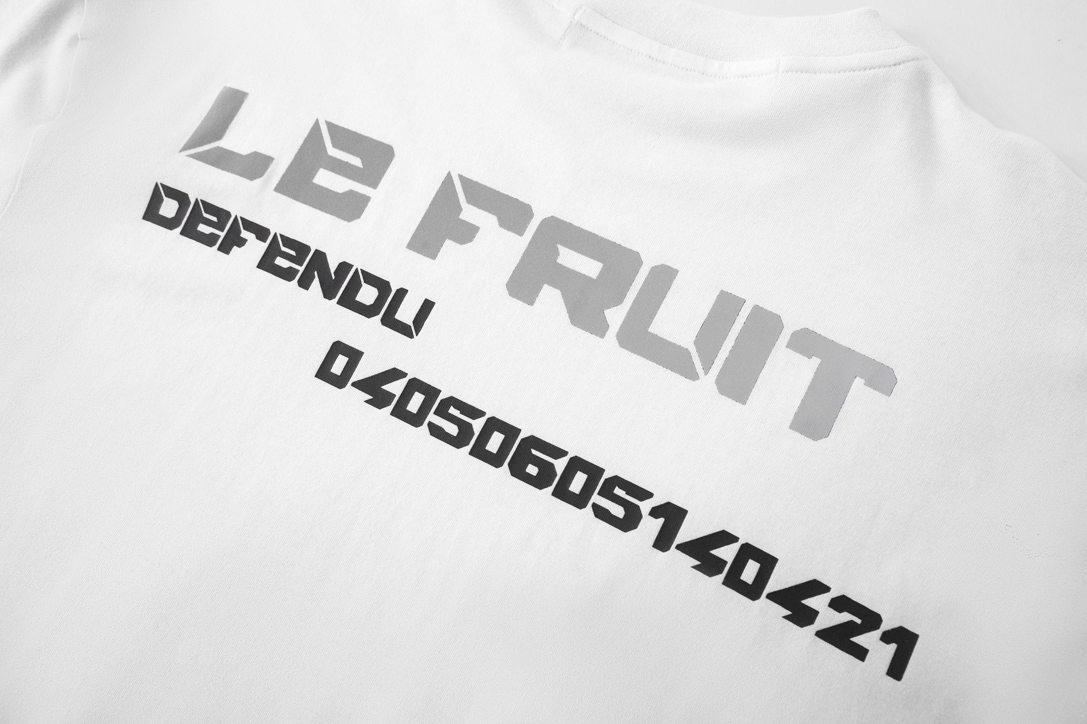 Load image into Gallery viewer, Betrayal – Le Fruit White Number T-Shirt