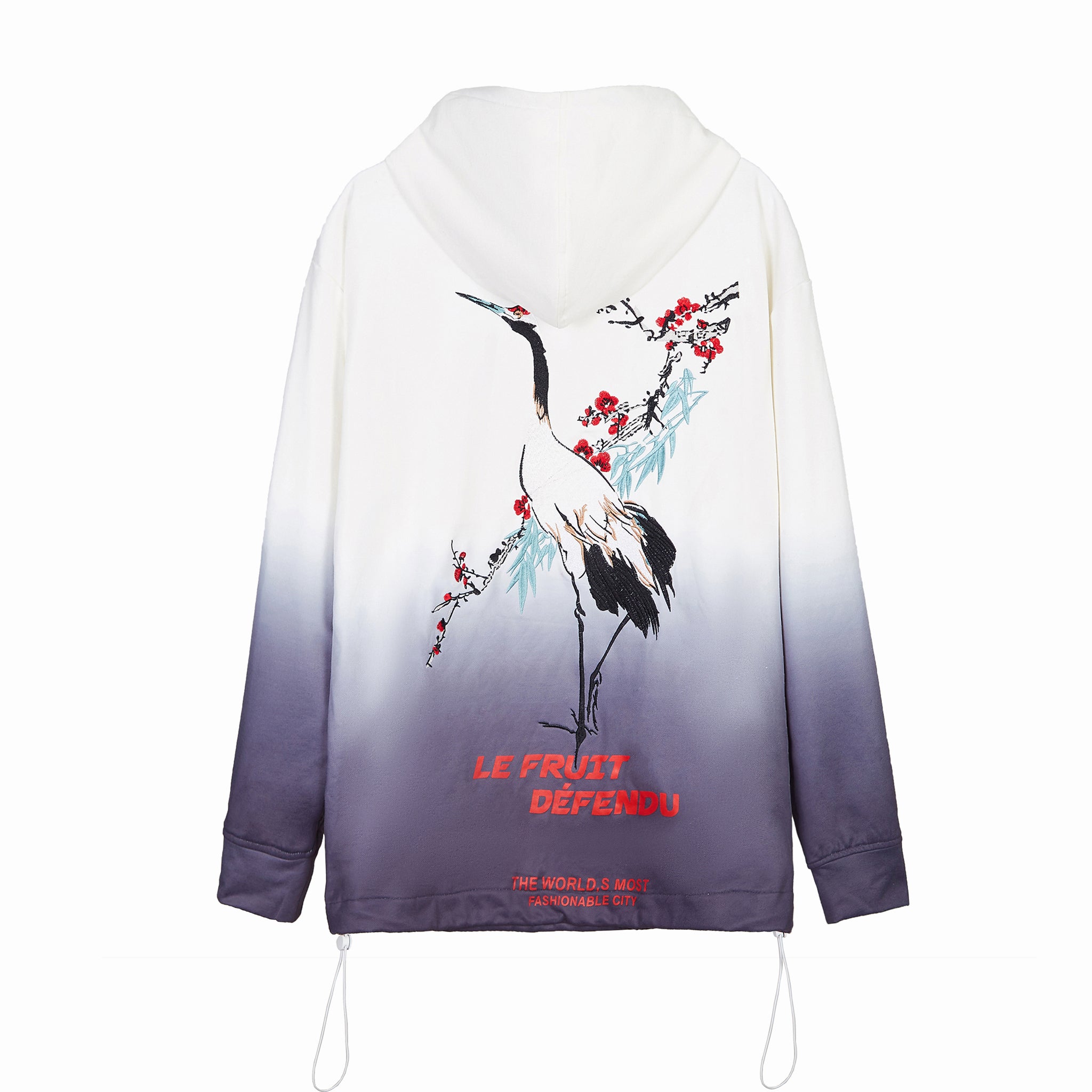 Bird Hoodie- White