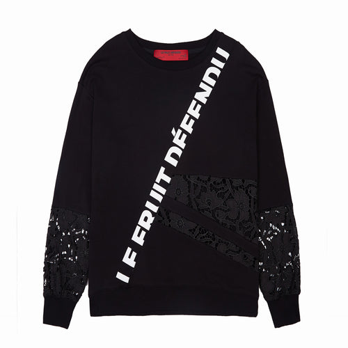 LFD Lace Sweater - Black