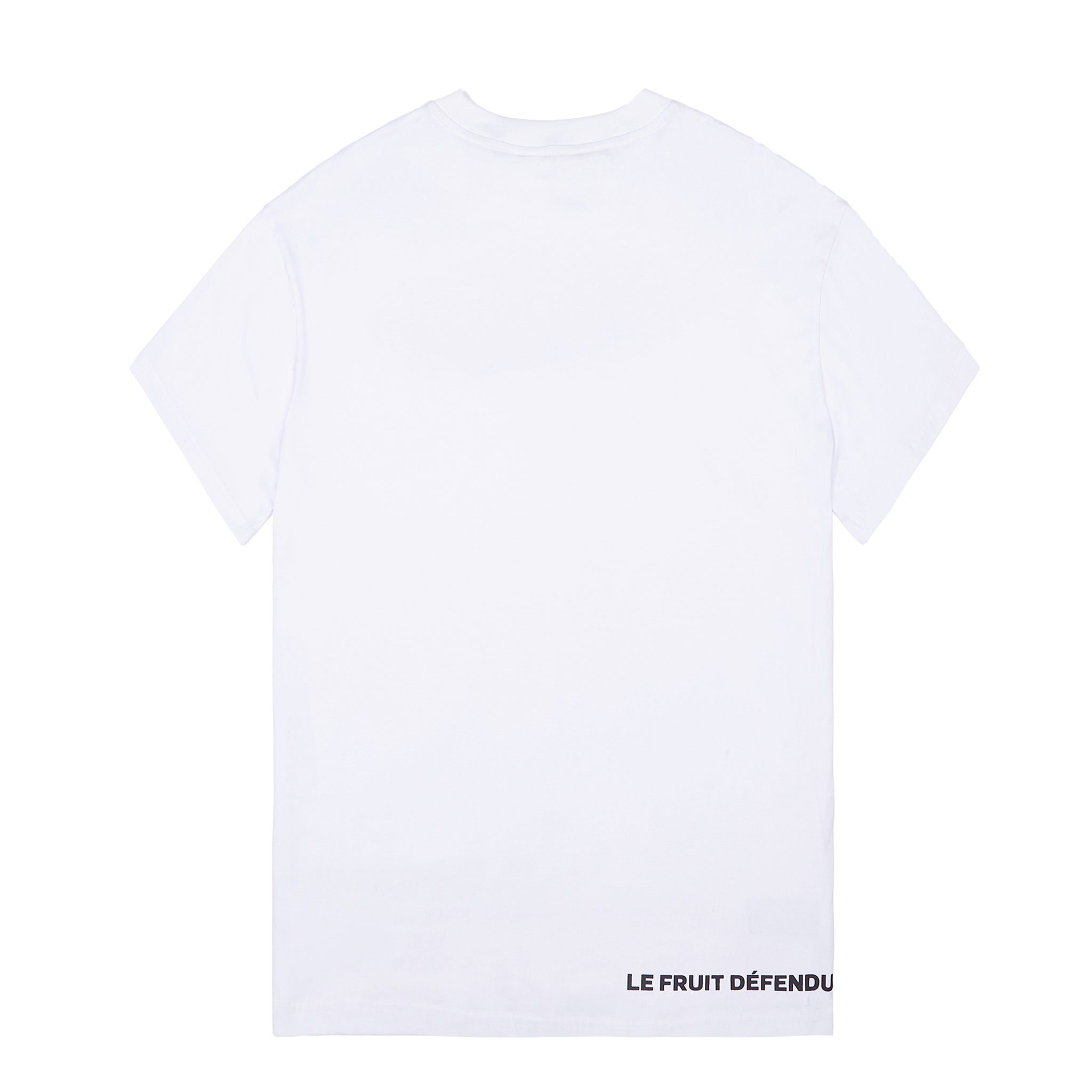 Sinner Black Skull cotton T-shirt White