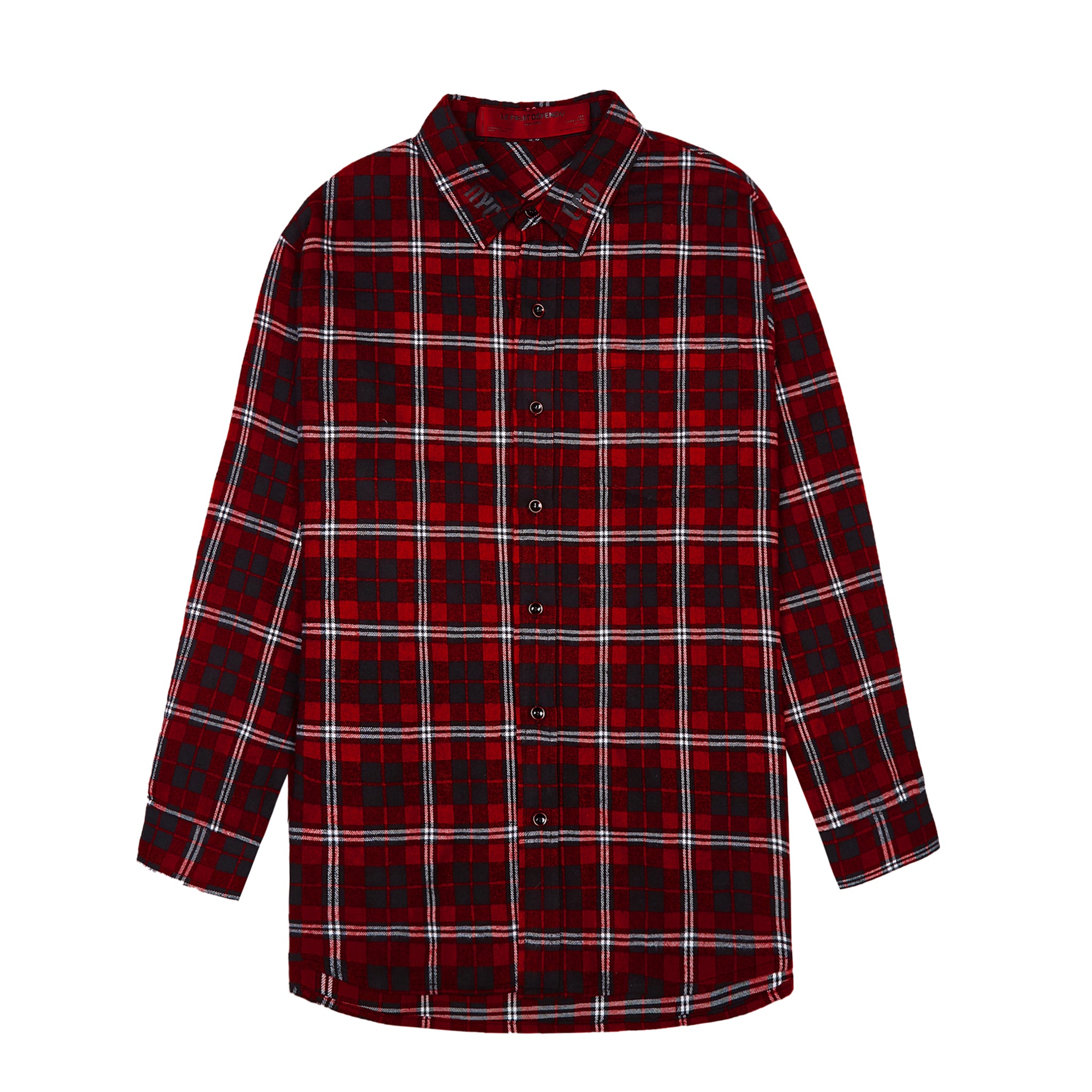 La Vie en Rose Check Shirt - Red