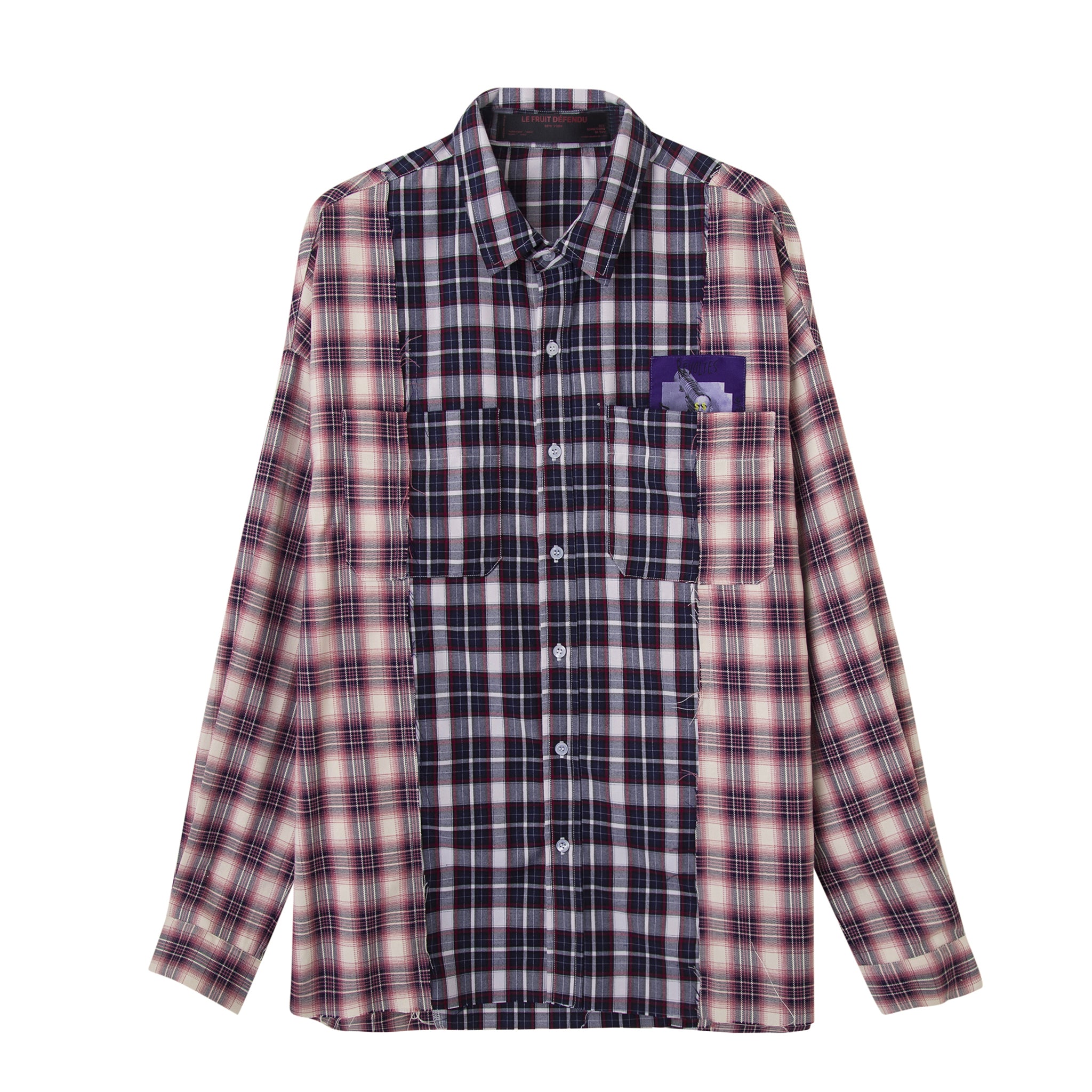 LFD Two-way check shirt