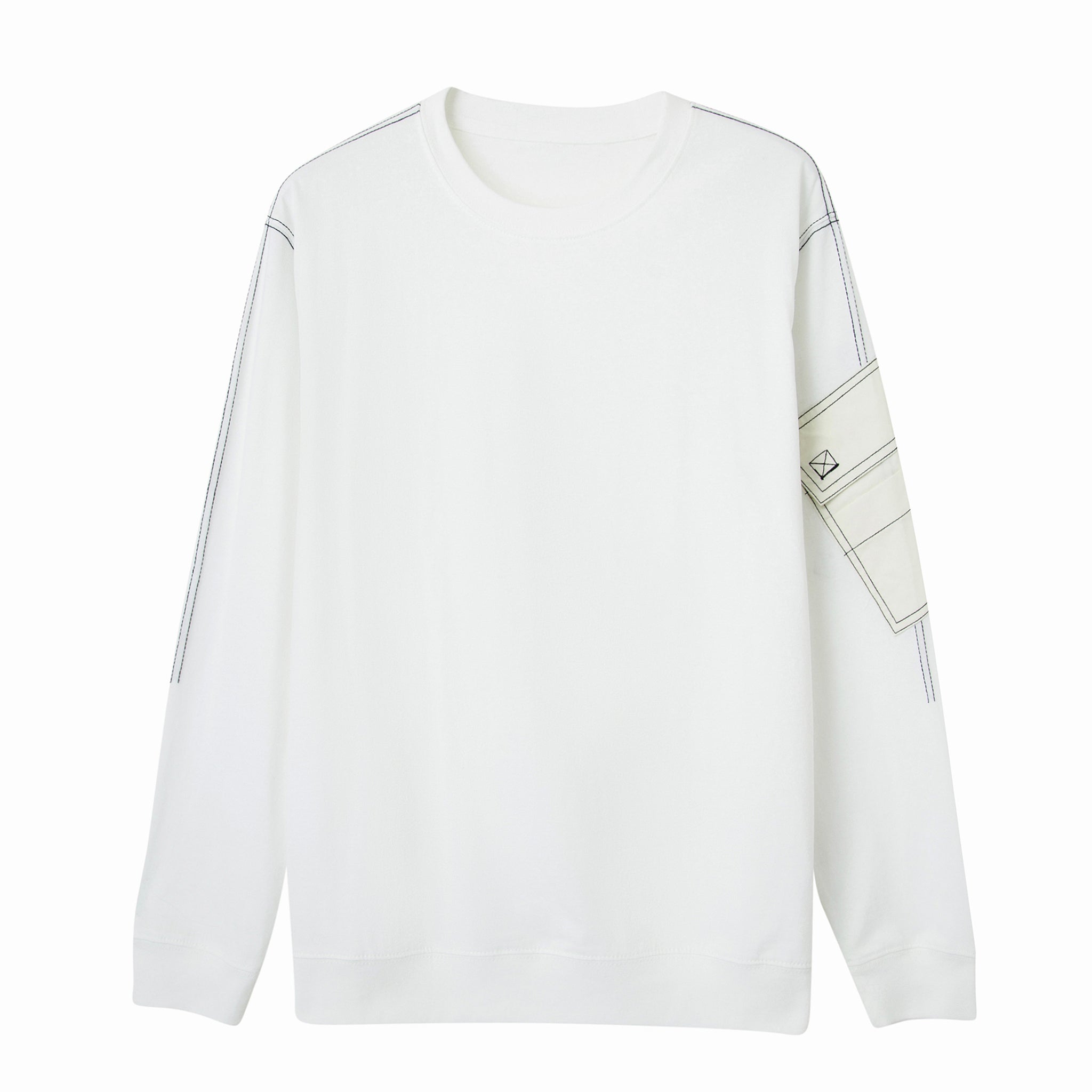 Le Fruit Defendu Pocket Sweatshirt (White)