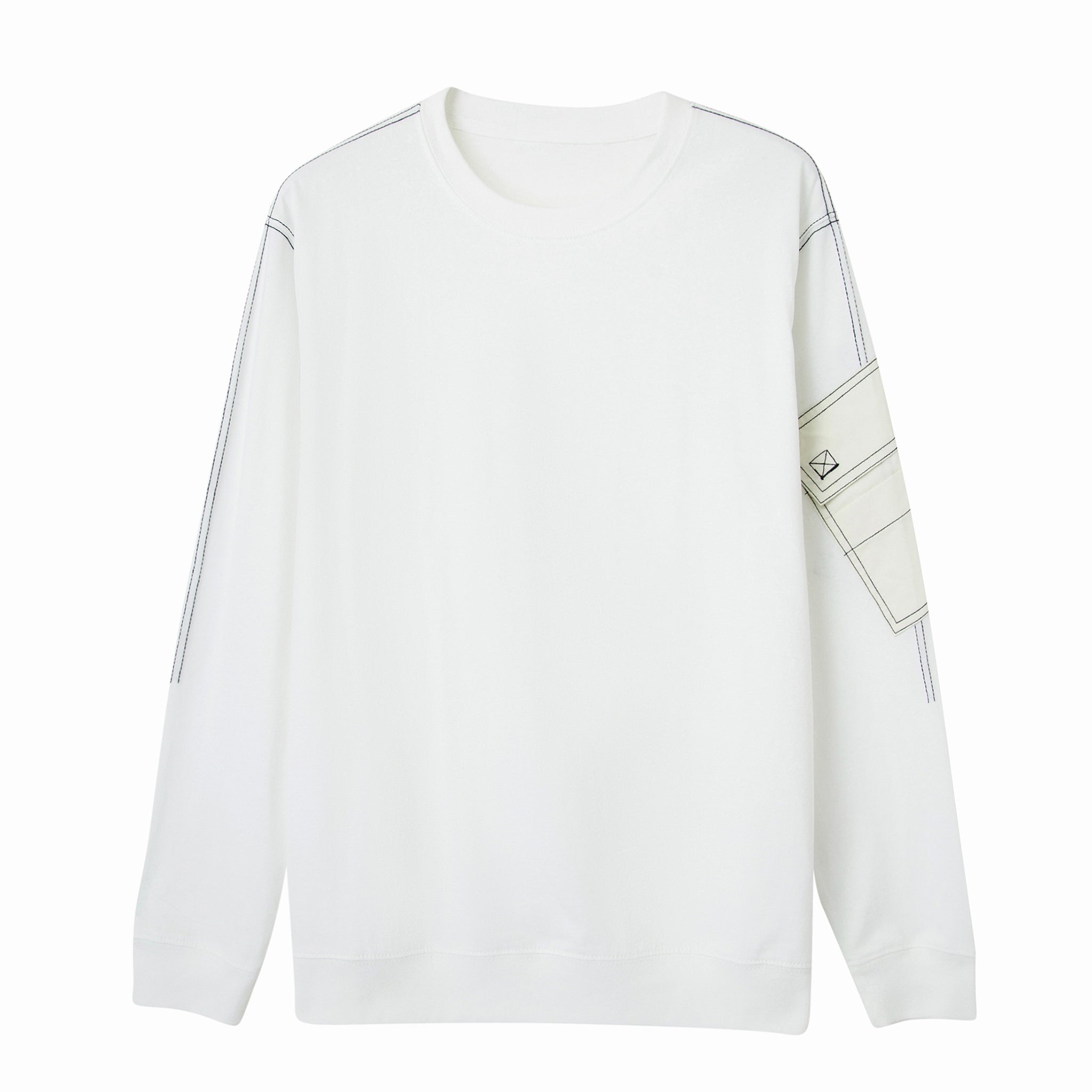 Load image into Gallery viewer, Le Fruit Defendu Pocket Sweatshirt - White