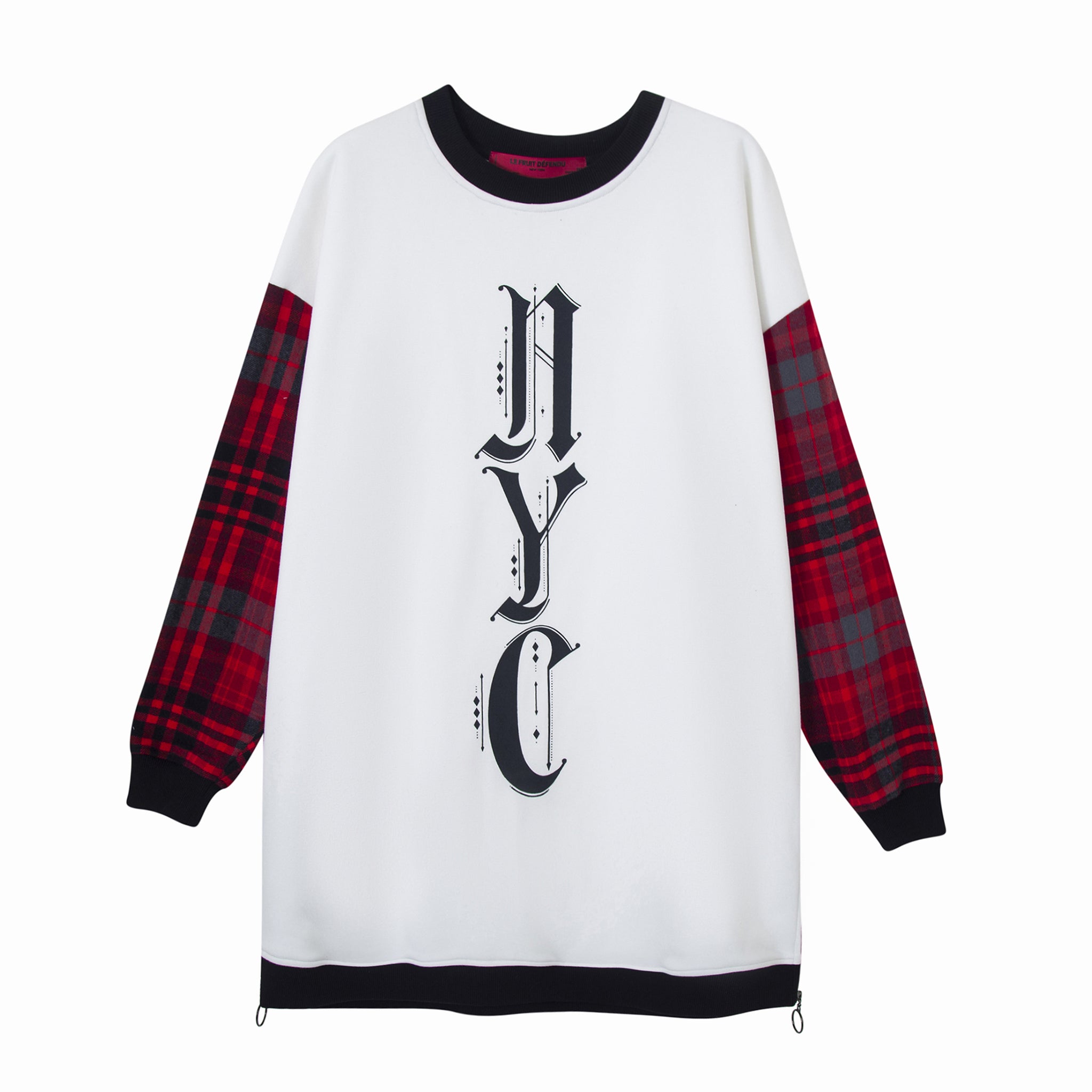 LFD White on Tartan Sweatshirt