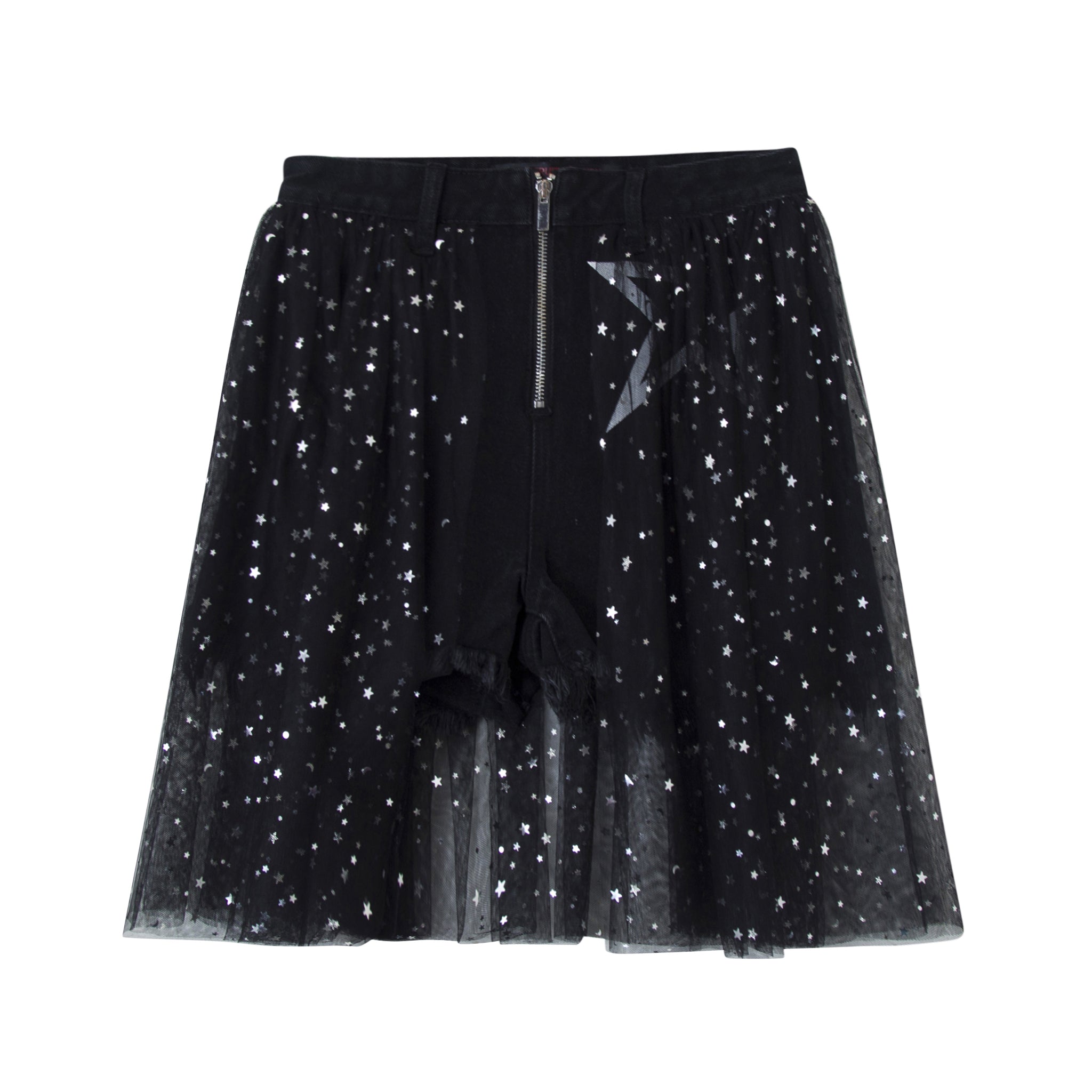Load image into Gallery viewer, Starlight Denim Shorts/Mini Dress