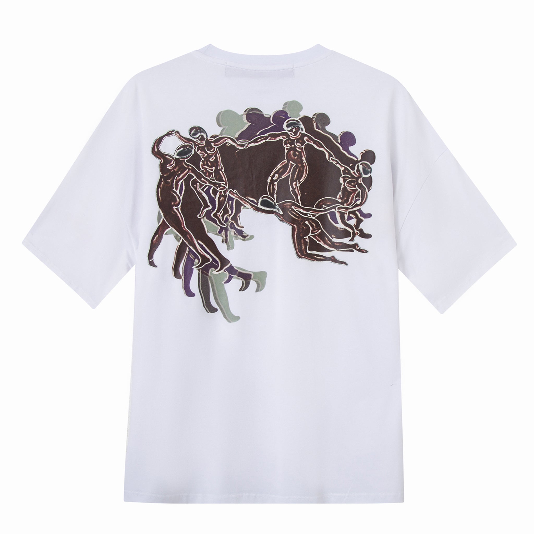 Load image into Gallery viewer, Le Fruit Defendu Ring Dance T-Shirt - White